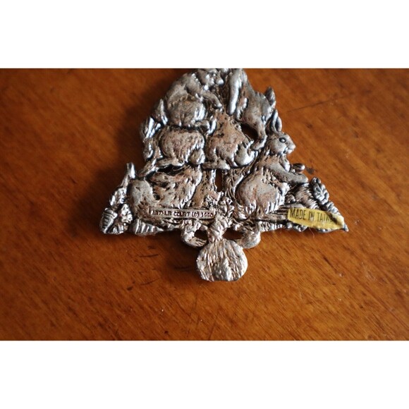 ARTHUR COURT Brer Rabbits Bunny in Christmas Tree Ornament 1990 Taiwan w/ Box - Picture 5 of 12